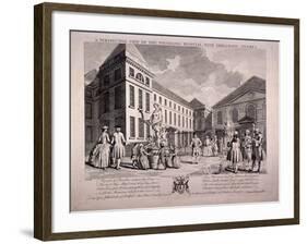 Guilford Street, St Pancras, London, 1749-Charles Grignion-Framed Giclee Print