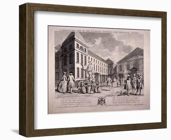 Guilford Street, St Pancras, London, 1749-Charles Grignion-Framed Giclee Print