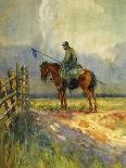 Sentinel on Horseback-Guillaume De L'Isle-Giclee Print