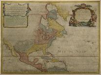 Map of Asia, Published in 1700, Paris-Guillaume Delisle-Framed Giclee Print