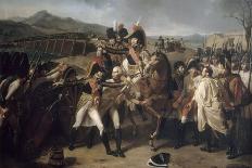 La Surprise du pont de Tabour sur le Danube, 14 novembre 1805 (victoire des maréchaux Murat et-Guillaume Guillon Lethière-Framed Stretched Canvas