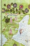 Map of Peru, from "Cosmographie Universelle", 1555-Guillaume Le Testu-Framed Giclee Print