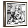 Guillaume Postel, 16th Century French Linguist, Astronomer and Diplomat-null-Framed Giclee Print