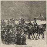 Transporting Merchandise in Eastern Turkestan-Guillaume Regamey-Framed Giclee Print