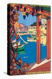 L'Ete Sur La Cote d'Azur-Guillaume Roger-Framed Art Print