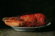 Lobster, 1878-Guillaume Romain Fouace-Framed Giclee Print