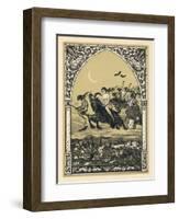 Guillemette Babin and Her Fellow- Witches Naked are Carried-Bernard Zuber-Framed Photographic Print