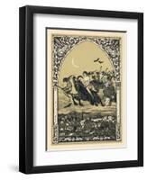 Guillemette Babin and Her Fellow- Witches Naked are Carried-Bernard Zuber-Framed Photographic Print