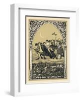 Guillemette Babin and Her Fellow- Witches Naked are Carried-Bernard Zuber-Framed Photographic Print