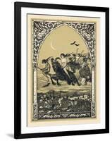 Guillemette Babin and Her Fellow- Witches Naked are Carried-Bernard Zuber-Framed Photographic Print