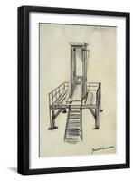 Guillotine-Pierre Georges Jeanniot-Framed Giclee Print