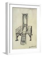 Guillotine-Pierre Georges Jeanniot-Framed Giclee Print