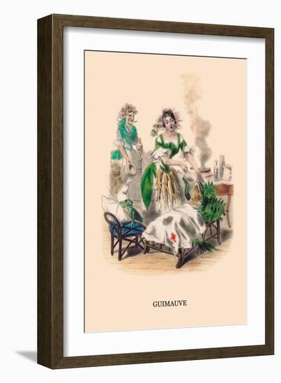 Guimauve-J.J. Grandville-Framed Art Print