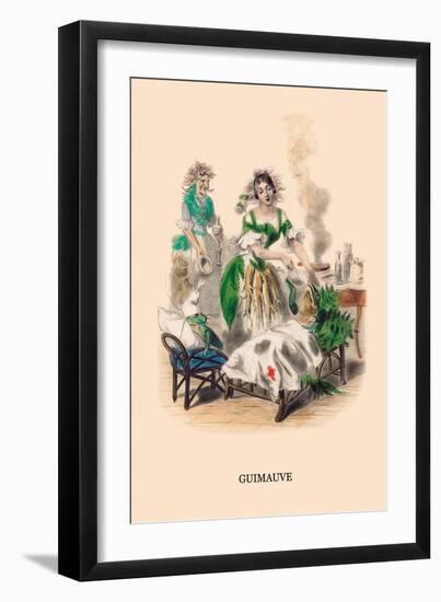 Guimauve-J.J. Grandville-Framed Art Print