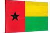 Guinea-Bissau Flag Design with Wood Patterning - Flags of the World Series-Philippe Hugonnard-Stretched Canvas