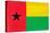 Guinea-Bissau Flag Design with Wood Patterning - Flags of the World Series-Philippe Hugonnard-Stretched Canvas