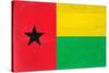 Guinea-Bissau Flag Design with Wood Patterning - Flags of the World Series-Philippe Hugonnard-Stretched Canvas