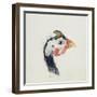 Guinea Fowl, from the Farnley Book of Birds, C.1816-JMW Turner-Framed Giclee Print