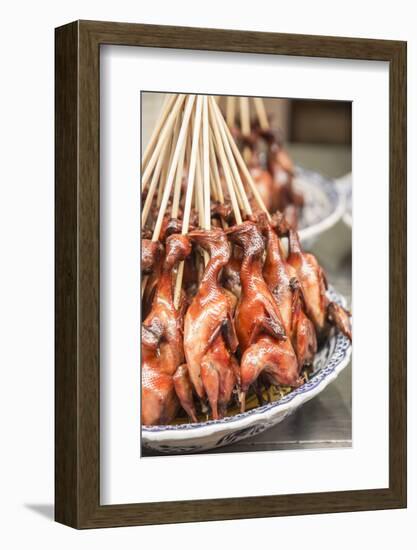 Guinea Fowl, Qibao, Shanghai, China-Jon Arnold-Framed Photographic Print