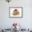 Guinea Pig in Studio Wearing Christmas Hat-null-Framed Photographic Print displayed on a wall