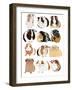 Guinea Pigs In Glasses-Hanna Melin-Framed Art Print