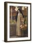 Guinevere a Nun-Eleanor Fortescue Brickdale-Framed Art Print