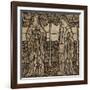 Guinevere and Iseult: Cartoon for Stained Glass-William Morris-Framed Giclee Print