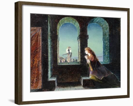 Guinevere-John Atkinson Grimshaw-Framed Giclee Print