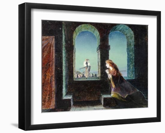 Guinevere-John Atkinson Grimshaw-Framed Giclee Print