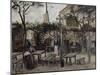 Guinguette à Montmartre :"Le Billard en bois"devenu"La bonne franquette"-Vincent van Gogh-Mounted Giclee Print
