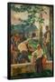 Guipuzcoa. Skittles, 1914. Series: Vision of Spain. Oil on canvas, 350 cm x 231.5 cm-Joaquin Sorolla-Framed Poster