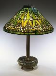 A Fine 'Wistaria' Leaded Glass and Bronze Table Lamp-Guiseppe Barovier-Giclee Print