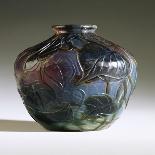 An Internally Decorated and Intaglio-Carved Favrile Glass Vase-Guiseppe Barovier-Giclee Print