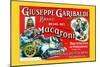 Guiseppe Garibaldi Brand Macaroni-A.A. Guinta-Mounted Art Print