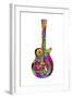 Guitar 01-Howie Green-Framed Giclee Print