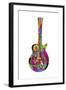 Guitar 01-Howie Green-Framed Giclee Print