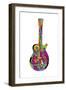 Guitar 01-Howie Green-Framed Giclee Print