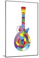 Guitar 712-Howie Green-Mounted Giclee Print