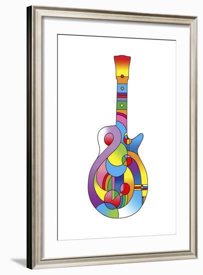 Guitar 712-Howie Green-Framed Giclee Print