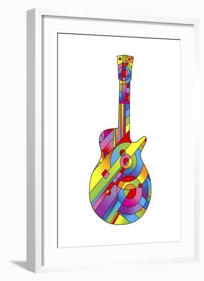 Guitar 79-Howie Green-Framed Giclee Print