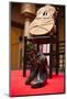 Guitar and boots in a museum, Museo Del Baile Flamenco, Seville, Andalusia, Spain-null-Mounted Photographic Print