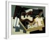 Guitar and Clarinet, 1920-Juan Gris-Framed Giclee Print