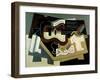 Guitar and Clarinet, 1920-Juan Gris-Framed Giclee Print