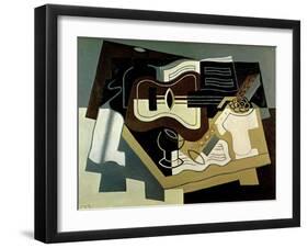 Guitar and Clarinet, 1920-Juan Gris-Framed Giclee Print