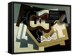 Guitar and Clarinet, 1920-Juan Gris-Framed Stretched Canvas