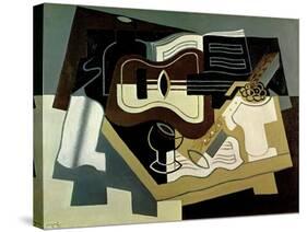 Guitar and Clarinet, 1920-Juan Gris-Stretched Canvas