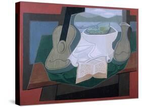 Guitar and Fruitbowl-Juan Gris-Stretched Canvas