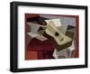 Guitar and Newspaper, 1925-Juan Gris-Framed Giclee Print