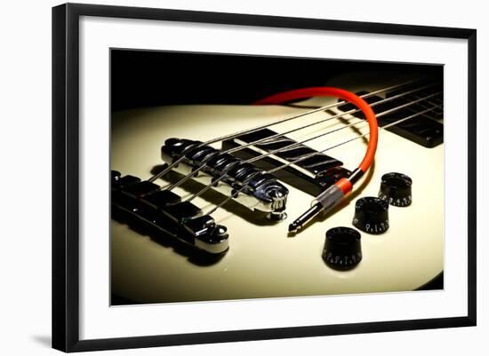 Guitar and Wire-Alexandru Nika-Framed Photographic Print