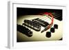 Guitar and Wire-Alexandru Nika-Framed Photographic Print